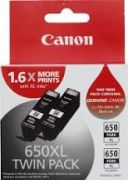 Canon PGI650XLBK-TWIN