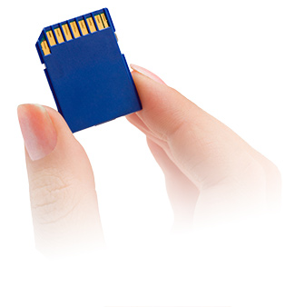 Record to USB key or drive when portability is important