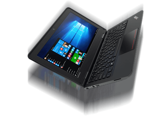 The rugged, durable ThinkPad 11e Laptop