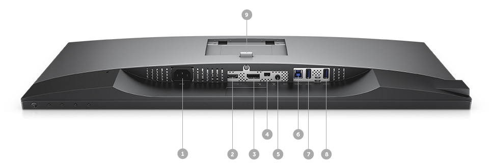 Dell U2718Q Monitor - Connectivity Options 