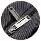 Large Zippers with Metal Pulls