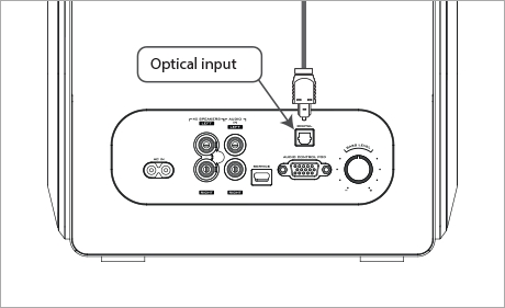 Optical input