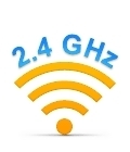Logitech Advanced 2.4 GHz wireless connectivity