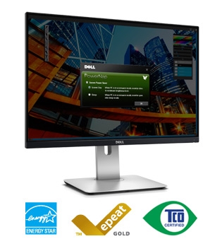 Dell UltraSharp 24 Monitor | U2415 - Reliable and eco-efficient