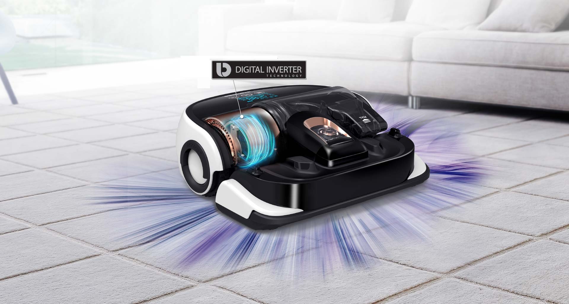 Samsung's most powerful robotic vacuum cleaner
