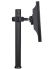 Atdec Spacedec Display Donut Pole 420mm Black - Single monitor or POS display mount - includes one QuickShift Donut Includes bolt through & desk clamp mounts & single quick release donut bracket