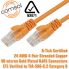 Comsol CAT 6 Network Patch Cable - RJ45-RJ45 - 1.0m, Orange