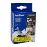 Brother TZE-355 24mm (White on Black) Laminated Tape - To Suit Brother TZ Label Printers
