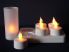 Candle Light Set of 6 Rechargeable Tea Light Candles with Blow on/off - ledmas