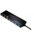 Mbeat USB-M43HUB USB3.0 Hub - 4-Port USB3.0, 3-Port USB2.0 - With Switches & Power Adapter