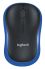 Logitech M185 Wireless Mouse - Blue High Performance, Advanced 2.4GHz Wireless Connectivity, Plug And Forget Nano Receiver, Comfy, Contoured Shape