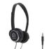 Shintaro Kids Stereo Headphone - Black 85dB Volume Limited for Kids, Adjustable Overhead Design, Padded Ear Cups, Comfort Wearing