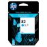 HP C4911A #82 Ink Cartridge - Cyan, 69mL - For HP Designjet 10PS/20PS/50PS/120NR/500(24/42)/500PS(24/42)/800(24/42)/800PS(24/42) Printers