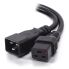 IEC Lock IEC-C19 To IEC-C20 Power Extension Cord - Male to Female - 3M