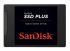 SanDisk 480GB 2.5" Solid State Disk, MLC, SATA-III (SDSSDA-480G) SSD Plus Series Read 400MB/s, Write 400MBs