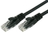 Comsol CAT 6 Network Patch Cable - RJ45-RJ45 - 0.3m, Black 