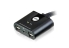 ATEN 4-Port USB Peripheral Sharing Device - Black