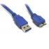 8WARE USB 3.0 Type-A To Micro-USB Type-B Male - Male To Male - Blue, 2 Metres