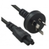 8WARE Notebook Power Cable - From 3-Pin AU Male to IEC-C5 Female - 1m