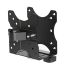 Brateck BT-CPB-1 Adjustable Under Desk Thin Client Mount - Black To Suit NUC PC and Other Mini CPUs