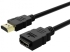 Simplecom CAH305 High Speed HDMI Extension Cable Ultra HD - 0.5M (1.6ft) HDMI (Male) to HDMI (Female)