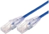 Comsol 30cm 10GbE Ultra Thin Cat6A UTP Snagless Patch Cable LSZH (Low Smoke Zero Halogen) - Blue