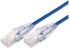 Comsol 1m 10GbE Ultra Thin Cat6A UTP Snagless Patch Cable LSZH (Low Smoke Zero Halogen) - Blue