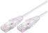 Comsol 1m 10GbE Ultra Thin Cat6A UTP Snagless Patch Cable LSZH (Low Smoke Zero Halogen) - White