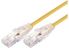 Comsol 2m 10GbE Ultra Thin Cat6A UTP Snagless Patch Cable LSZH (Low Smoke Zero Halogen) - Yellow