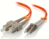 Alogic LC-SC Multi-Mode Duplex LSZH Fibre Cable - 1m, 62.5/125 OM1