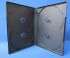 E-Box 4 Disc 14mm CD/DVD Case - 100 Pack - Black