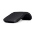 Microsoft Arc Mouse - Black  Bluetooth, 2.4GHz, Bendable Tail, Full scroll plane, Horizontal/Vertical Scrolling