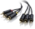 Alogic Premium 10m 3 RCA to RCA 3 Composite Cable - Male to Male