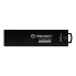 Kingston 128GB Ironkey D300SM Flash Drive - Black  250MB/s read, 85MB/s write, USB3.1 - Management Software not included