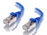 Astrotek CAT6A Shielded Ethernet Cable - 50cm/0.5m, Blue