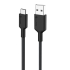 Alogic Elements Pro USB 2.0 USB-C to USB-A Cable 3A/ 480Mbps - 1m, Black