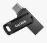 SanDisk 256GB Ultra Dual Drive Go USB Type-C and Type-A Flash Drive - Black