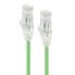 Alogic 1m Green Ultra Slim Cat6 Network Cable UTP 28AWG - Series Alpha