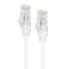 Alogic 3m White Ultra Slim Cat6 Network Cable UTP 28AWG - Series Alpha