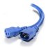 Alogic 1m IEC C13 to IEC C14 Computer Power Extension Cord  Male to Female - Blue