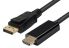Comsol DisplayPort Male to HDMI Male 4K@60Hz Active Cable - 3M