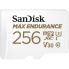 SanDisk 256GB Max Endurance microSD Card - SDSQQVR-256G-GN6IA