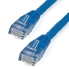 Startech 1ft CAT6 Ethernet Cable - Blue Molded Gigabit - 100W PoE UTP 650MHz - Category 6 Patch Cord UL Certified Wiring/TIA - First End: 1 x RJ-45 - Male - Second End: 1 x RJ-45 - Male - 10 Gbit/s