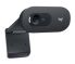Logitech C505 HD Webcam - Black  USB-A Port, 1280 x 720 Video, 30fps, Fixed, Plastic, Mono