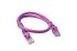 8WARE CAT6A UTP Ethernet Cable Snagless - 50cm, Purple