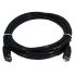8WARE CAT6A UTP Ethernet Cable Snagless - 2M, Black