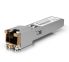 Ubiquiti SFP+ Transceiver Module, 10GBase-T Copper SFP+ Transceiver 10Gbps Throughput Rate Via Cat6A Cable, Supports Up to 30m