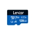 Lexar Media 128GB High-Performance 633x microSDHC/microSDXC UHS-I Cards BLUE Series  up to 100MB/s read, up to 45MB/s write