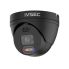 IVSEC NC323ADX-BLK Turret IP Camera, 8MP, 25fps, 2.8 Lens, Full Colour, ADV DET, ADV IVS - Black