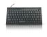8WARE Mini keyboard black PS/2 & USB combo